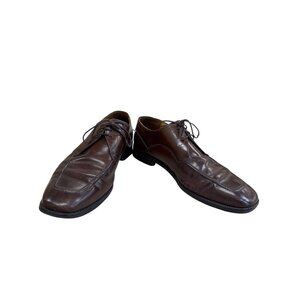 Cole Haan Mens Brown Leather Oxford Shoes Size 10M SKU 7800